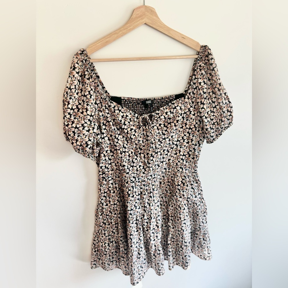 PAIGE | Azul mini dress | size medium - Picture 8 of 12